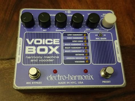 electro harmonix voice box review|electro Harmonix ehx.